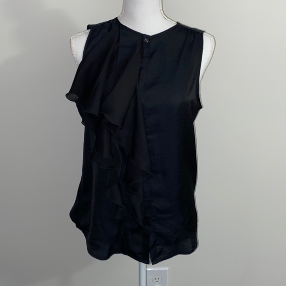 🥭 (4 for $15) GAP black lightweight blouse - Picture 2 of 7